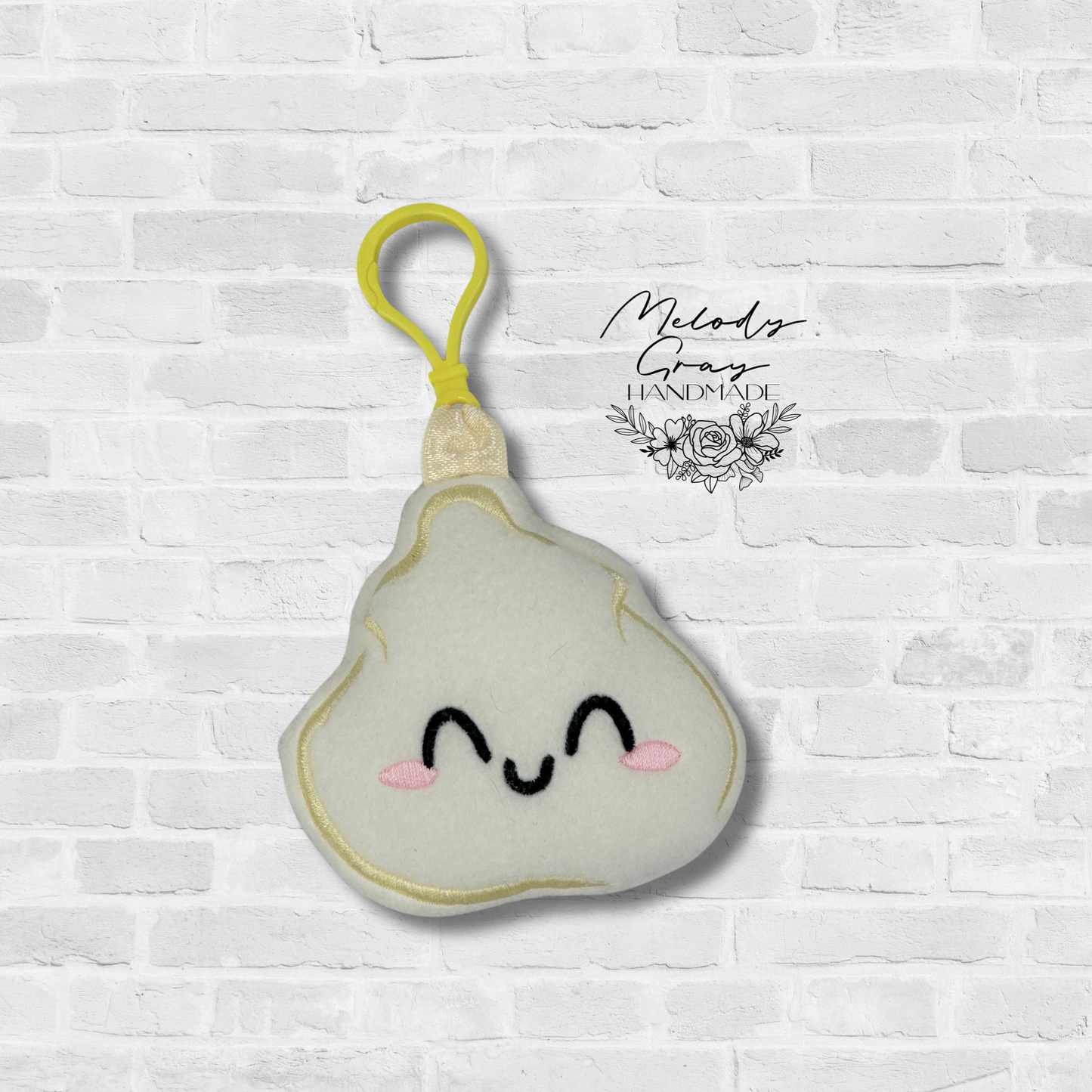 Dumpling Squishy Bag Tag