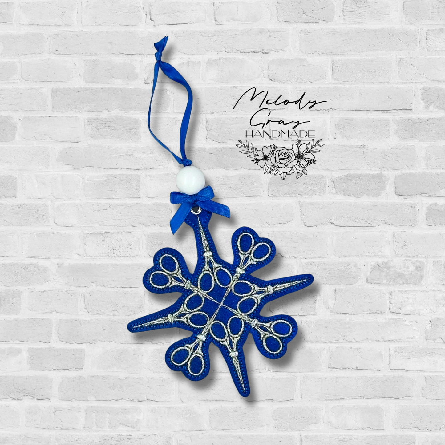 Scissor Snowflake Ornament