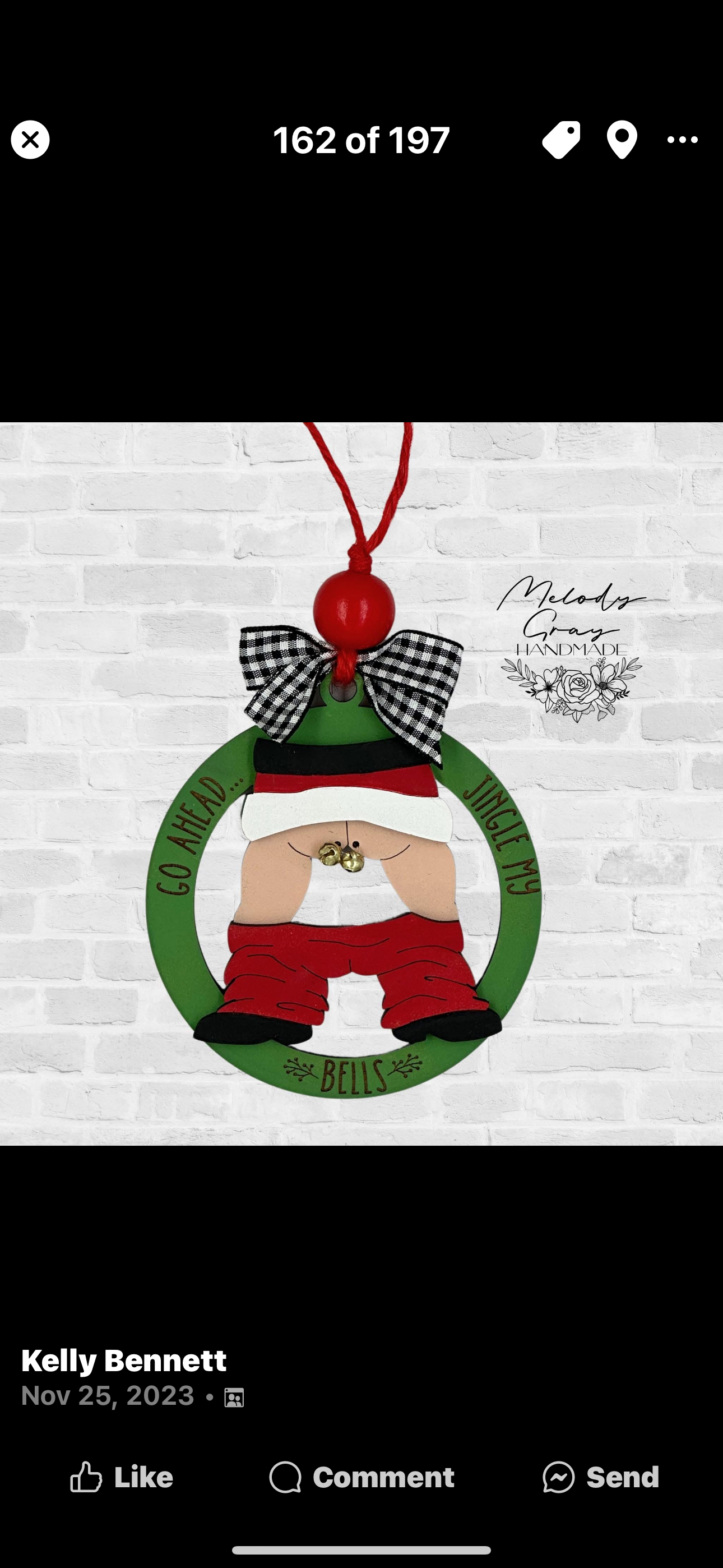 Jingle My Bells Ornament