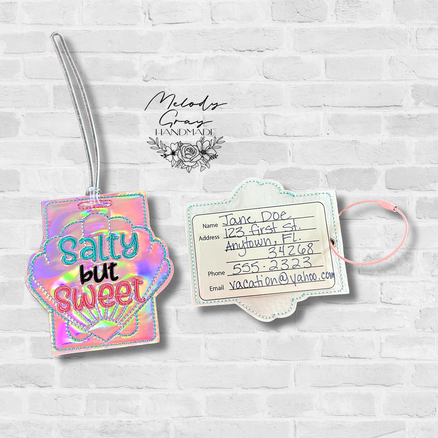 Salty And Sweet Luggage Tag