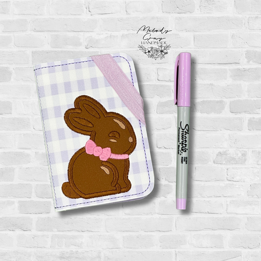 Chocolate Bunny Mini Notebook Cover