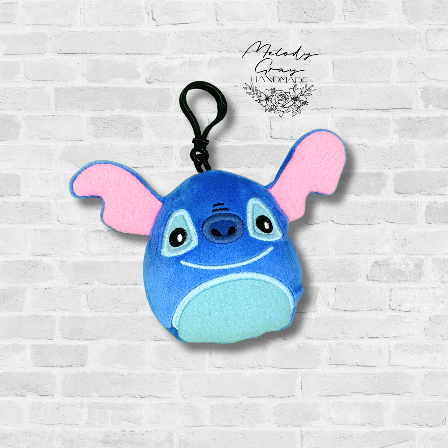 Blue Alien Squishy Bag Tag
