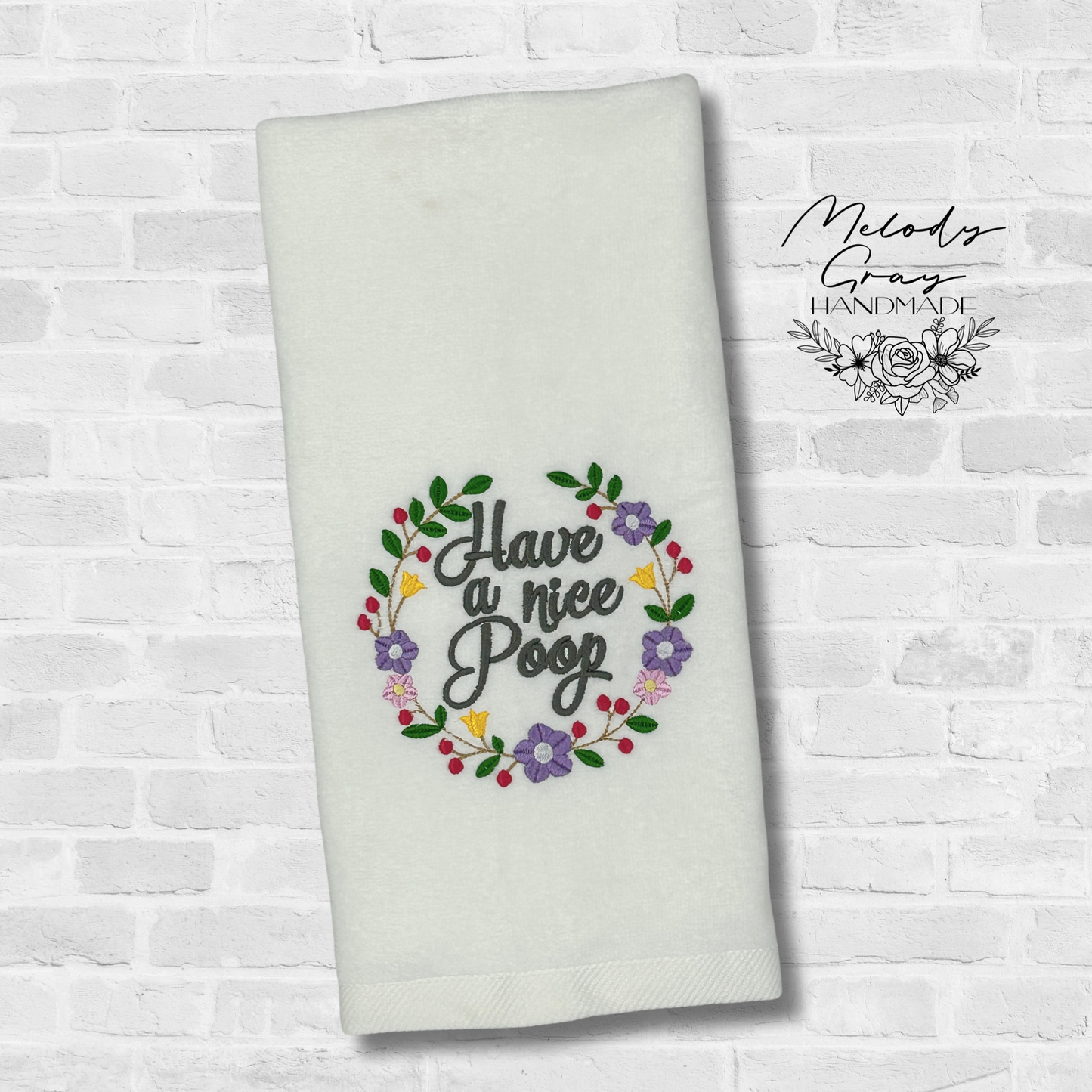 Have A Nice Poop Hand Towel