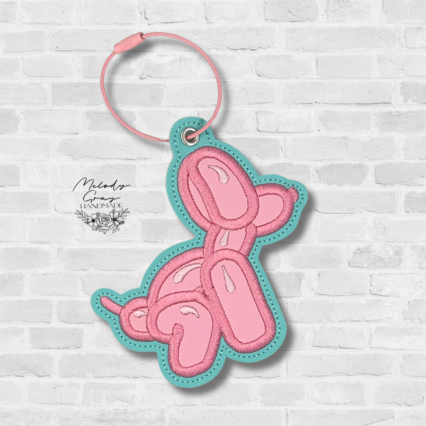 Balloon Dog Bag Tag