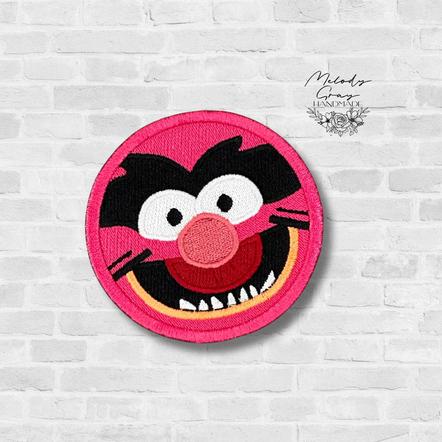 Wild Drummer Embroidered Patch