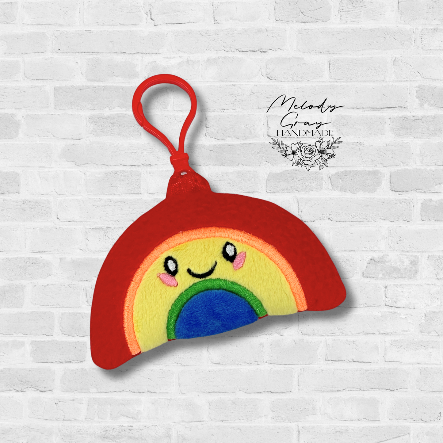 Rainbow Squishy Bag Tag