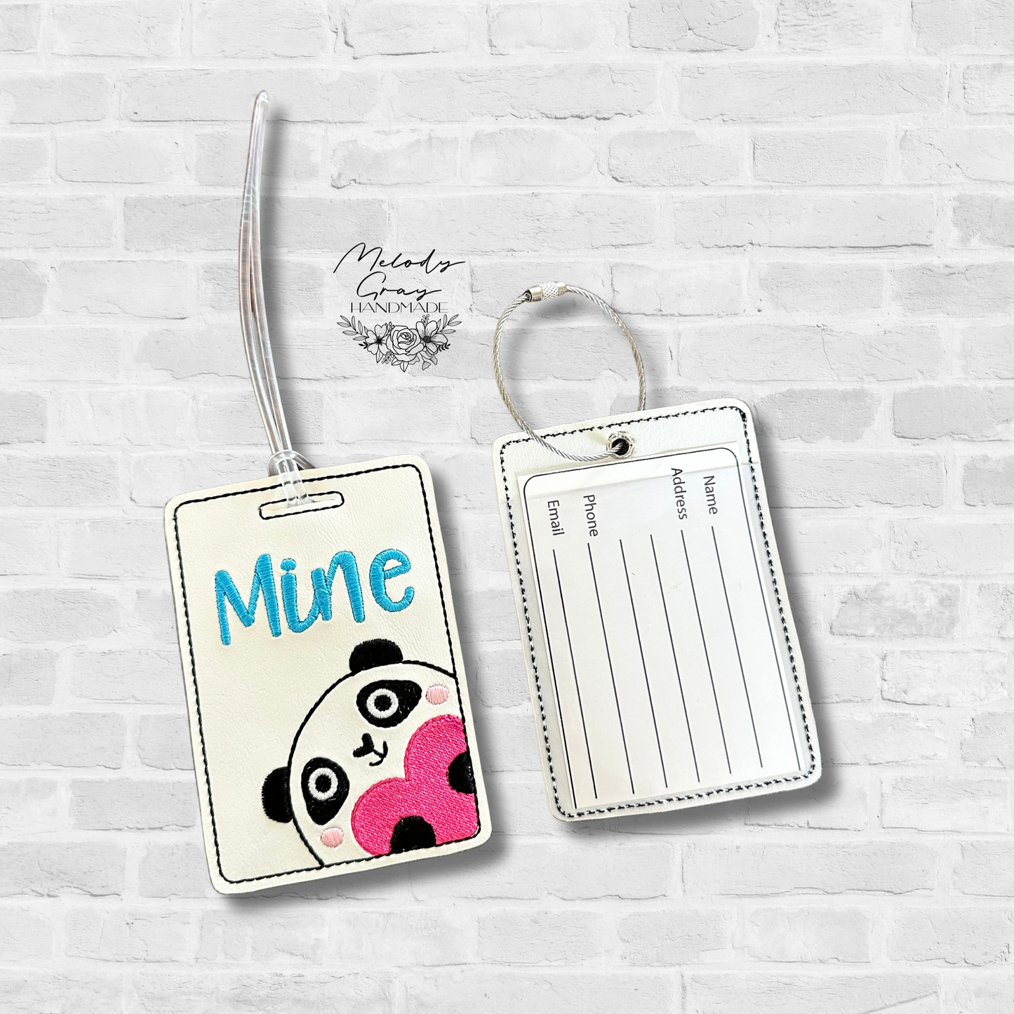 Mine Luggage Tag