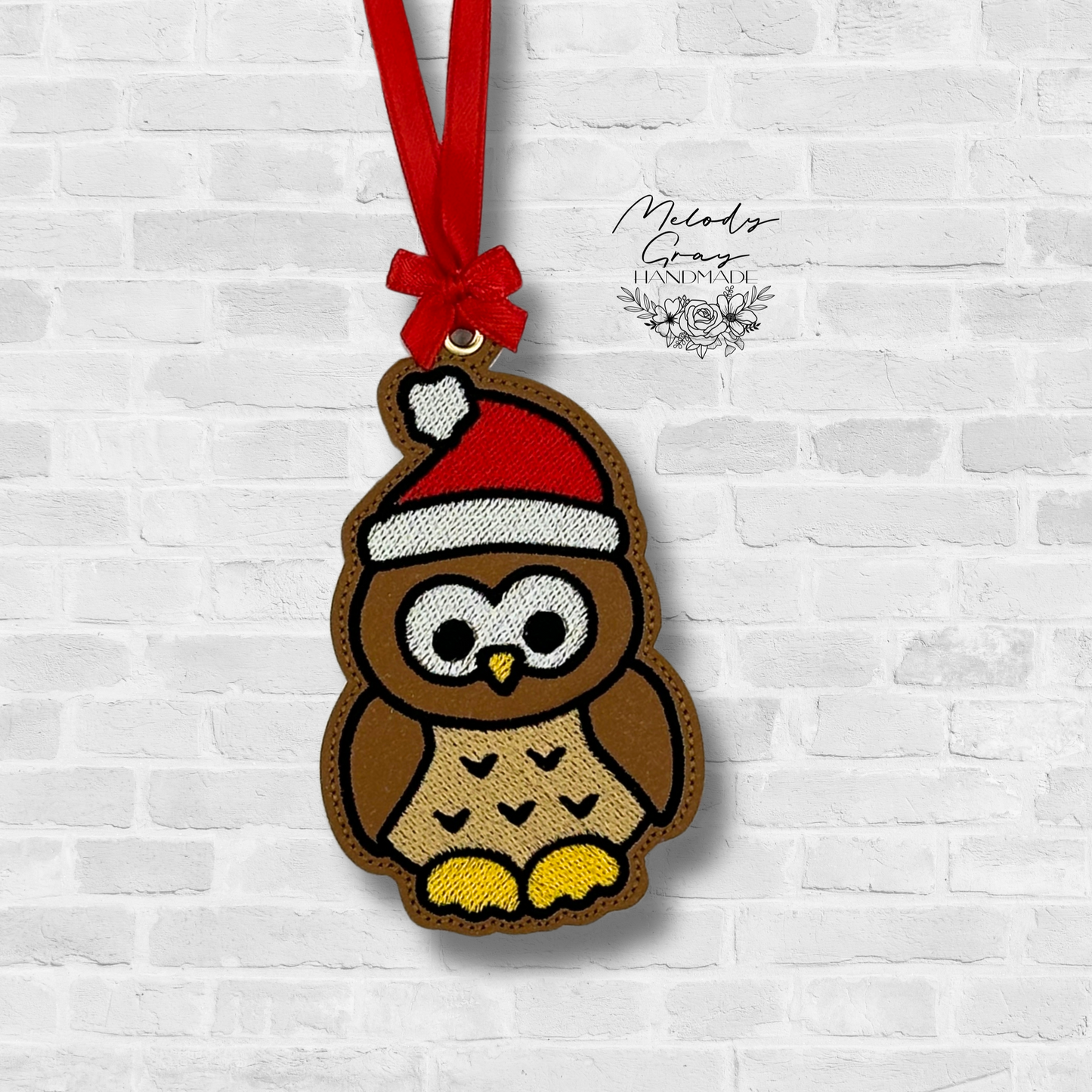 Christmas Owl Ornament