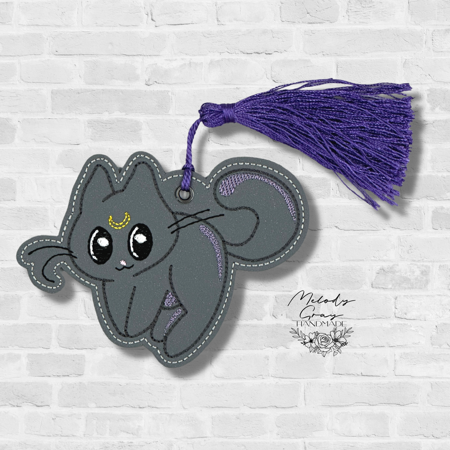 Gray Kitty Bookmark