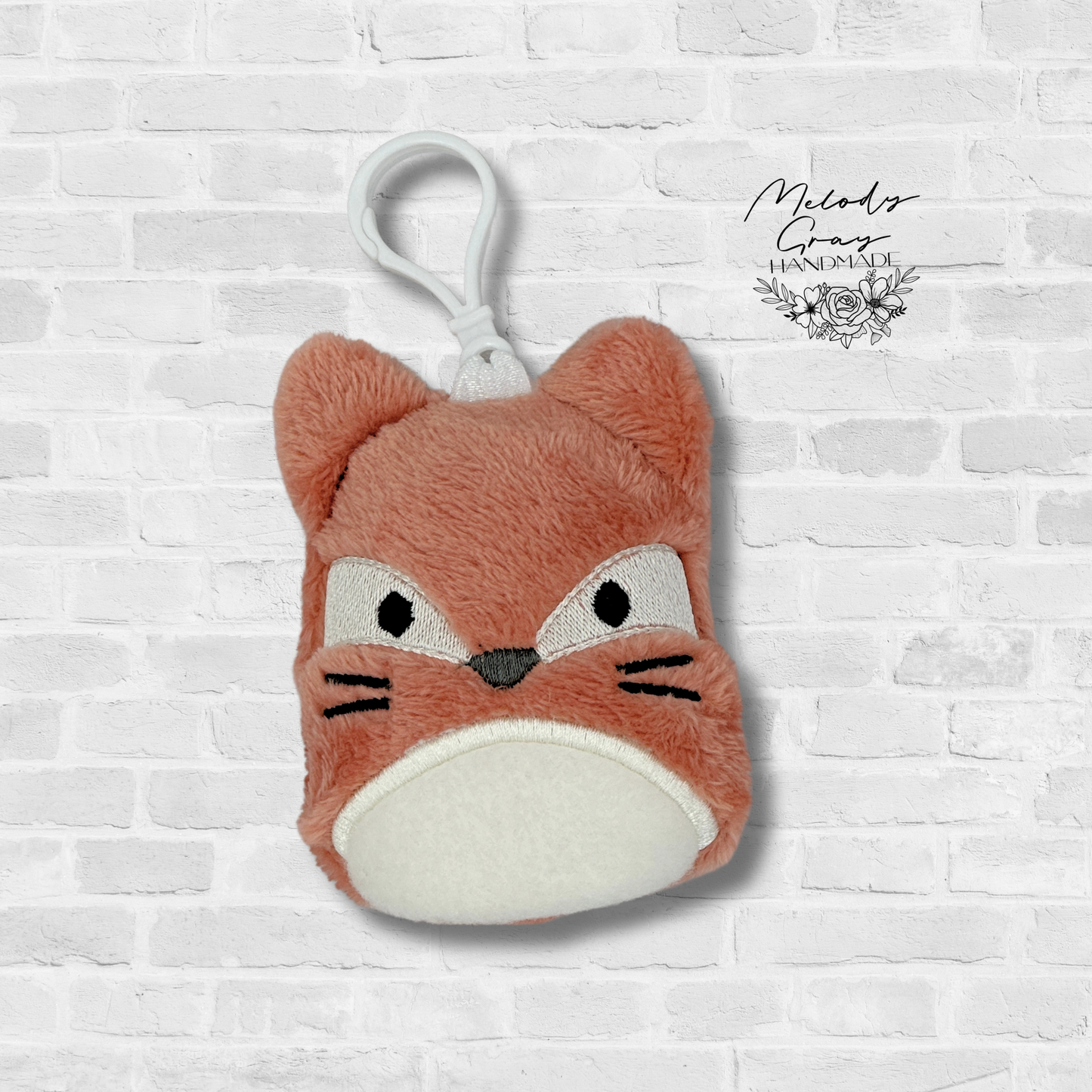 Fox Squishy Bag Tag