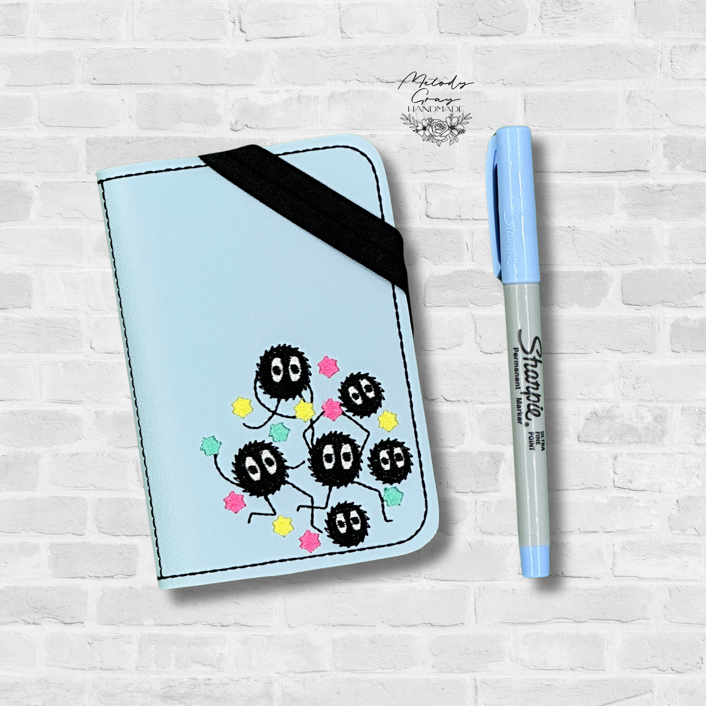 Fuzzy Ball Mini Notebook Cover