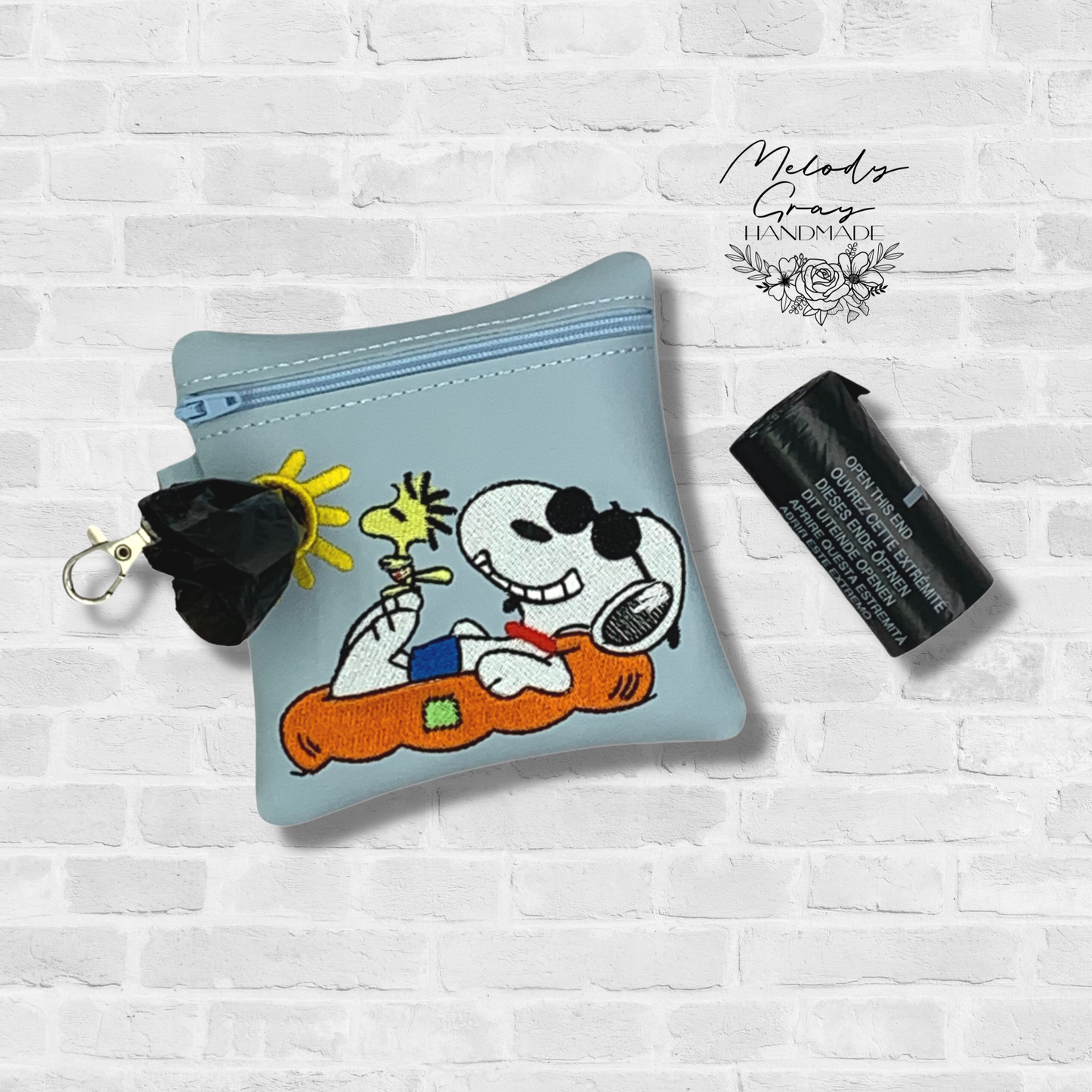 Summertime Raft Dog Poo Bag Holder