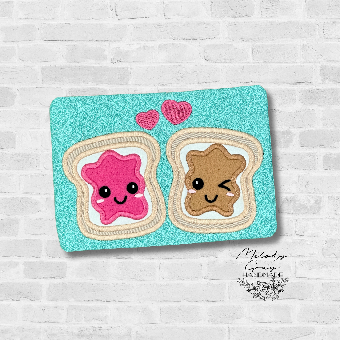 PB&J Quilted Mug Rug