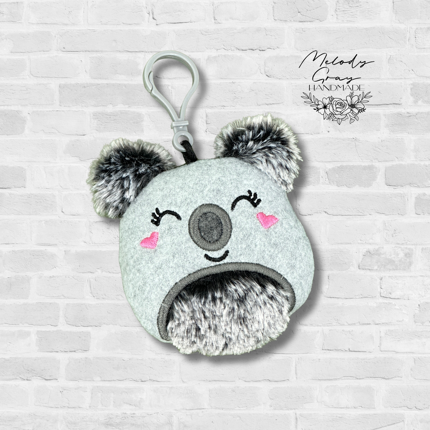 Koala Bear Squishy Bag Tag