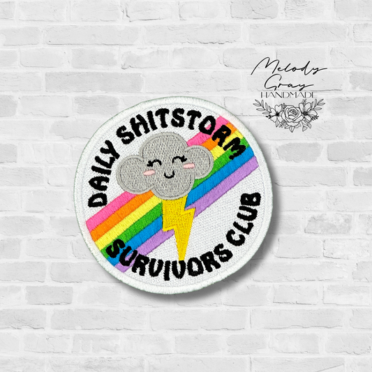 Survivors Club Embroidered Patch