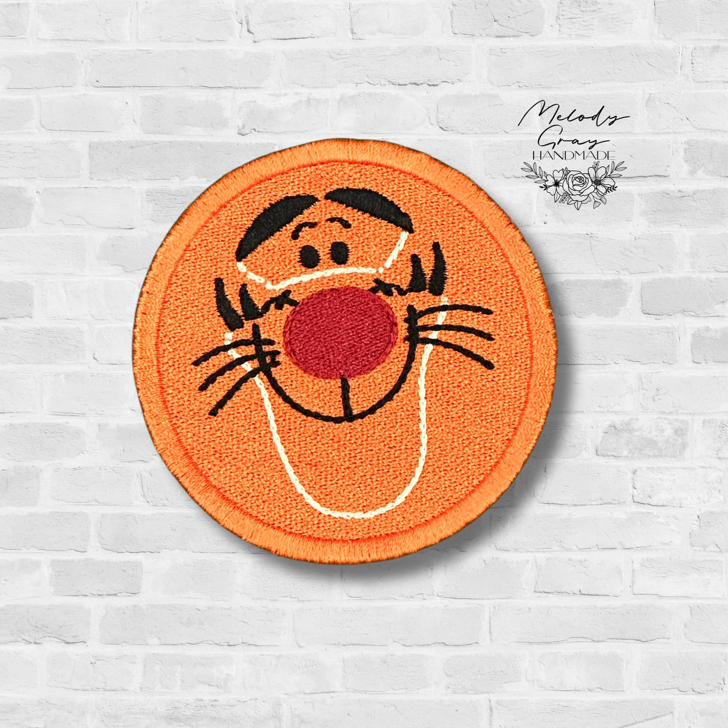 Tiger Embroidered Patch
