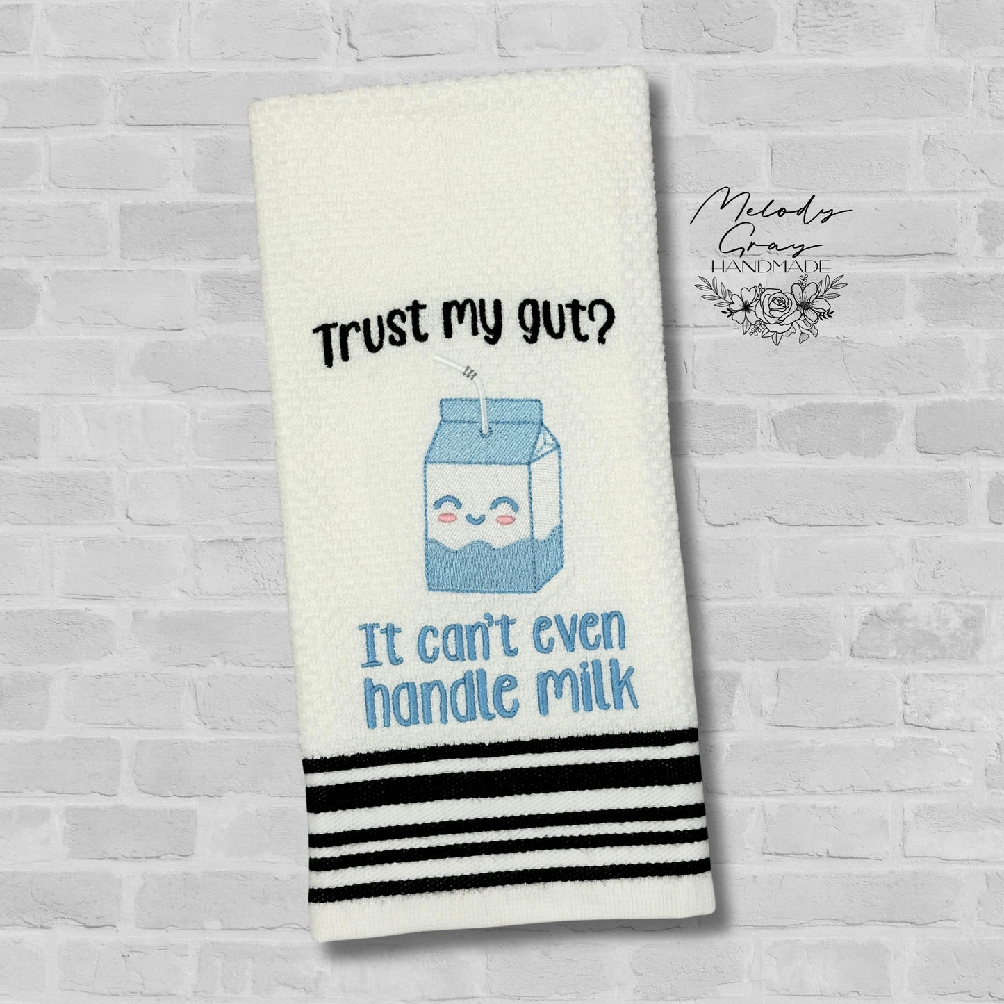 Trust My Gut Hand Towel