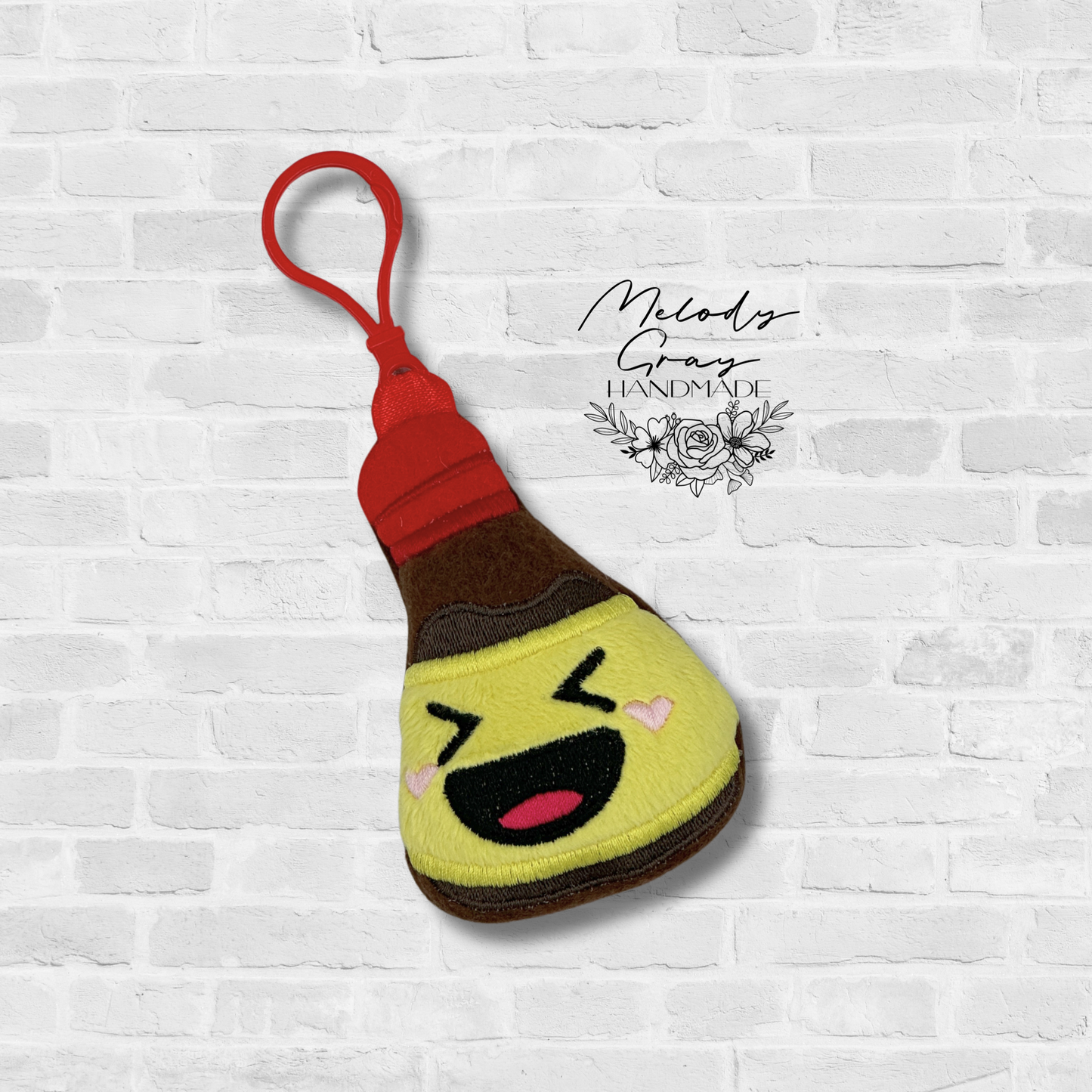 Soy Sauce Squishy Bag Tag