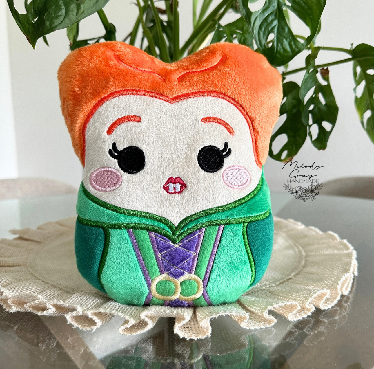 Orange Hair Witch Plushie
