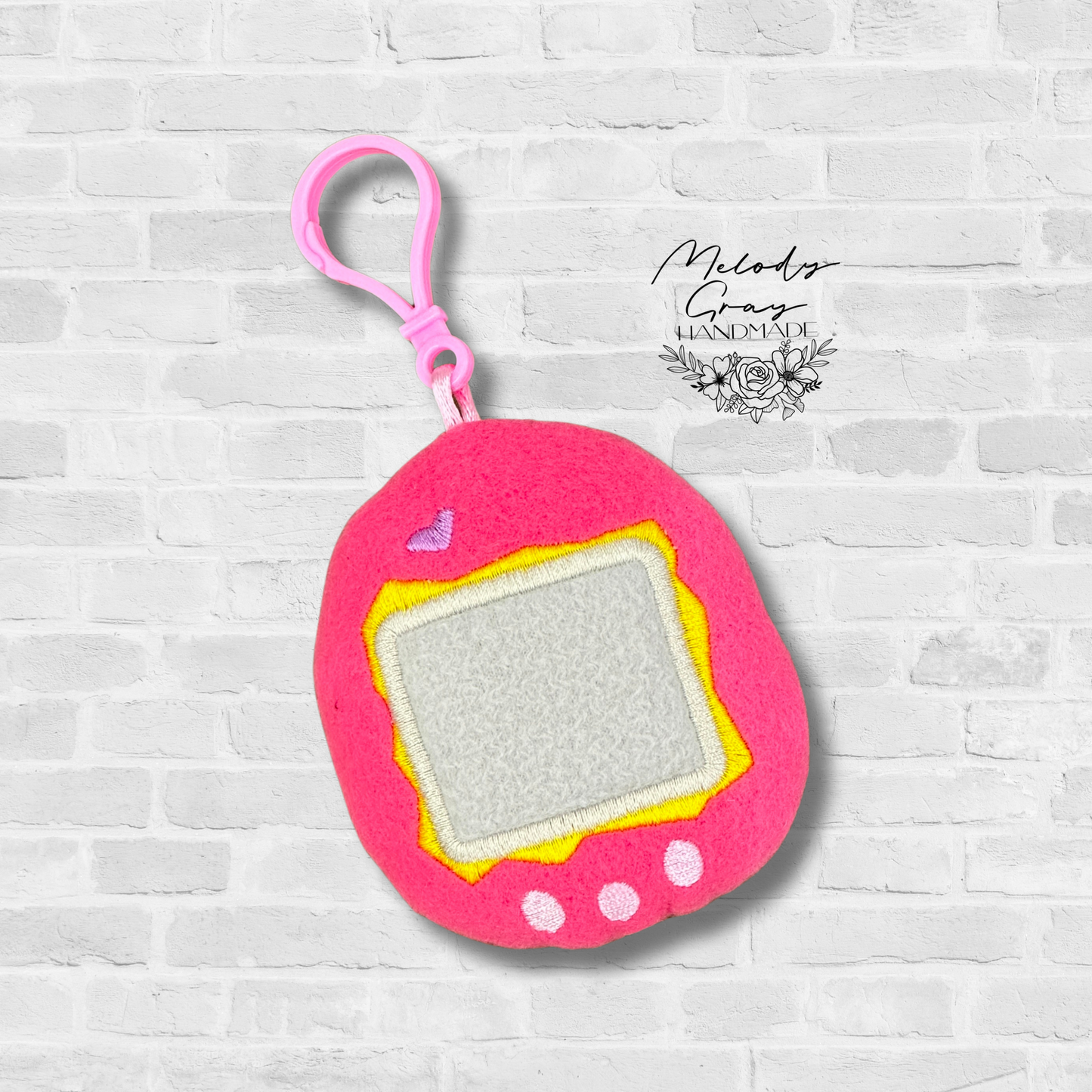 Virtual Pet Squishy Bag Tag