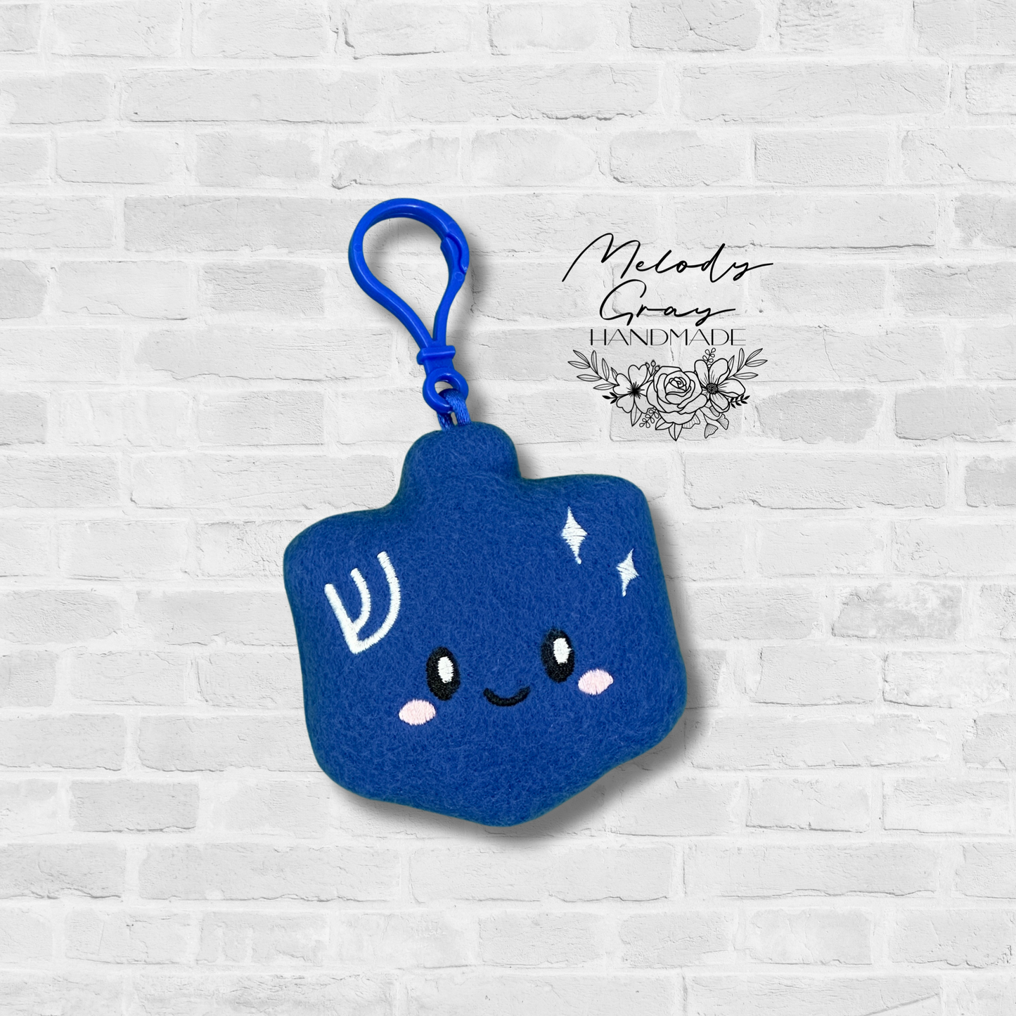Dreidel Squishy Bag Tag