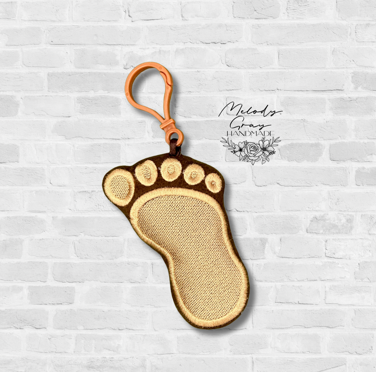 Bigfoot Squishy Bag Tag