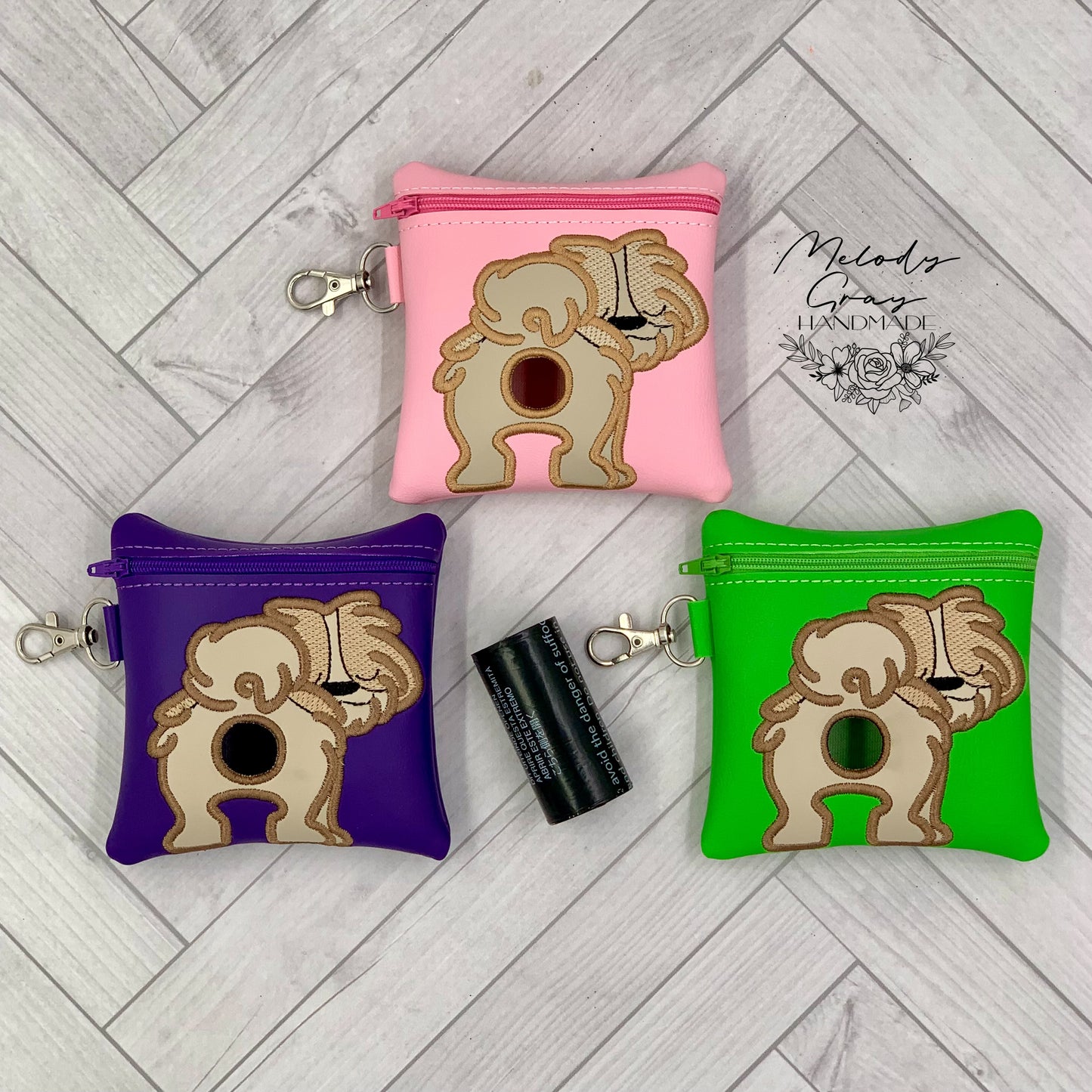 Shih tzu Dog Poo Bag Holder