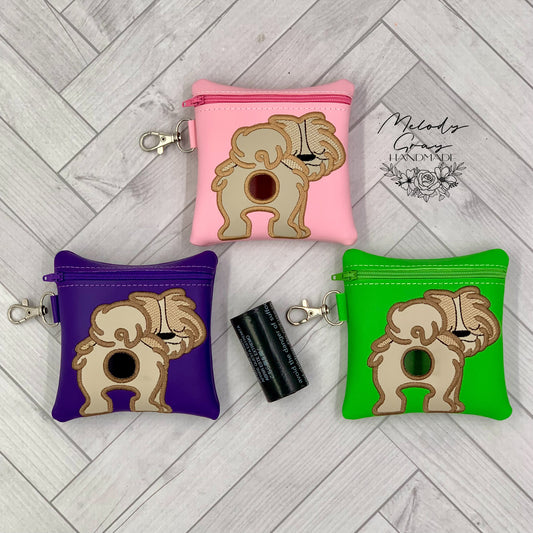 Shih tzu Dog Poo Bag Holder