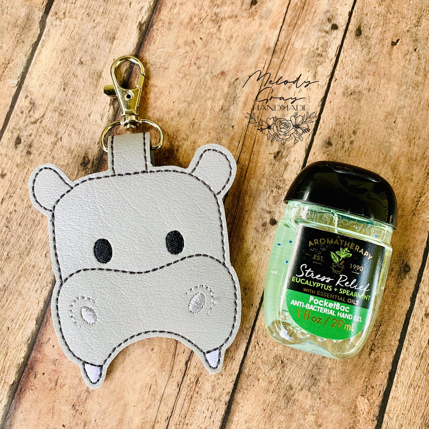 Hippo Hand Sanitizer Case