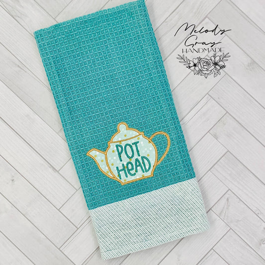 Pot Head Hand Towel