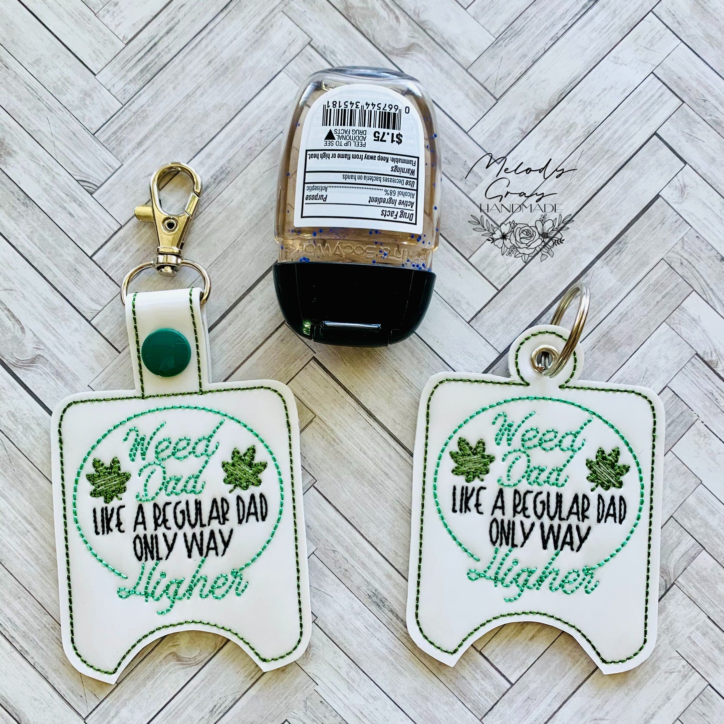 Weed Dad Hand Sanitizer Case