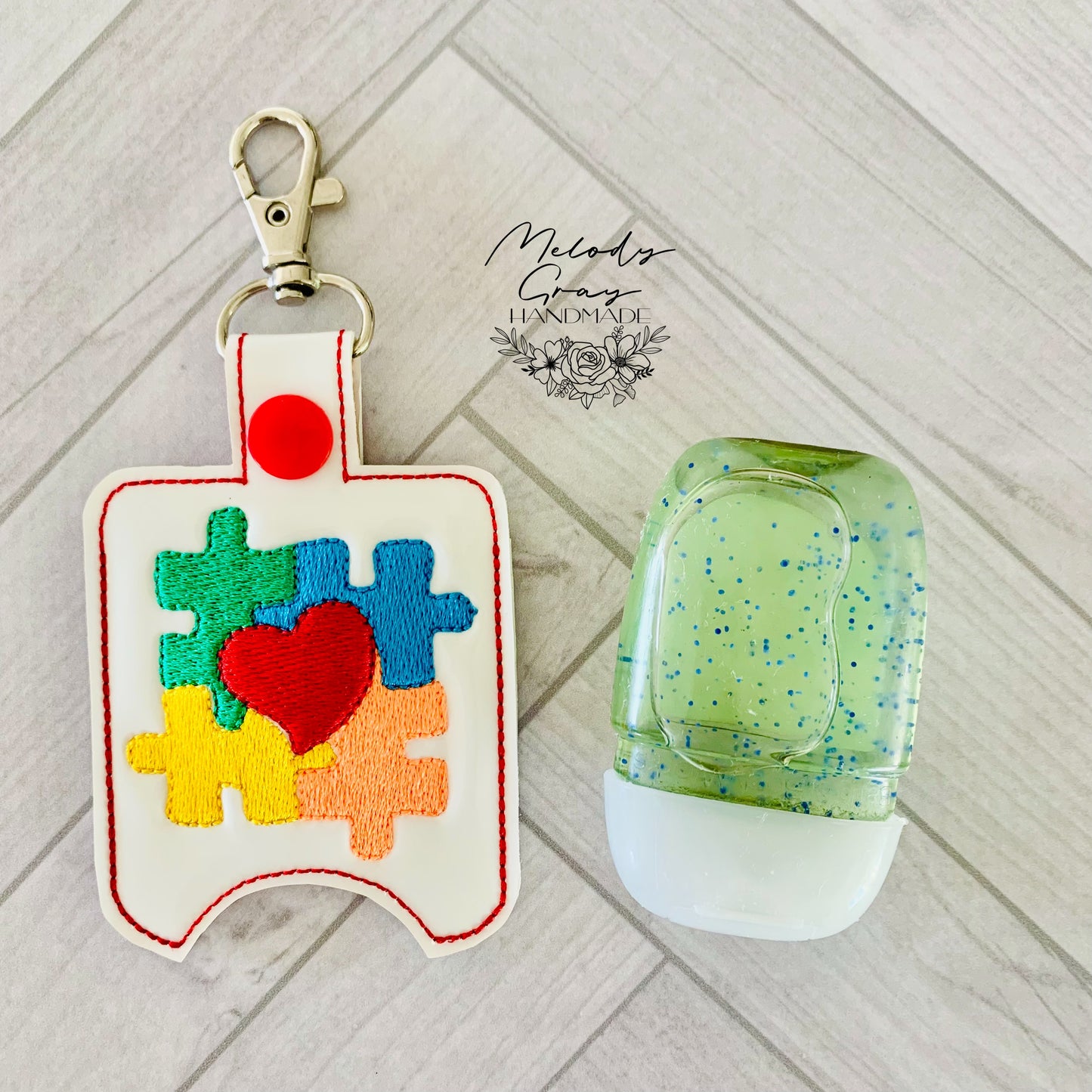 Autism Awareness Hand Sanitizer Case