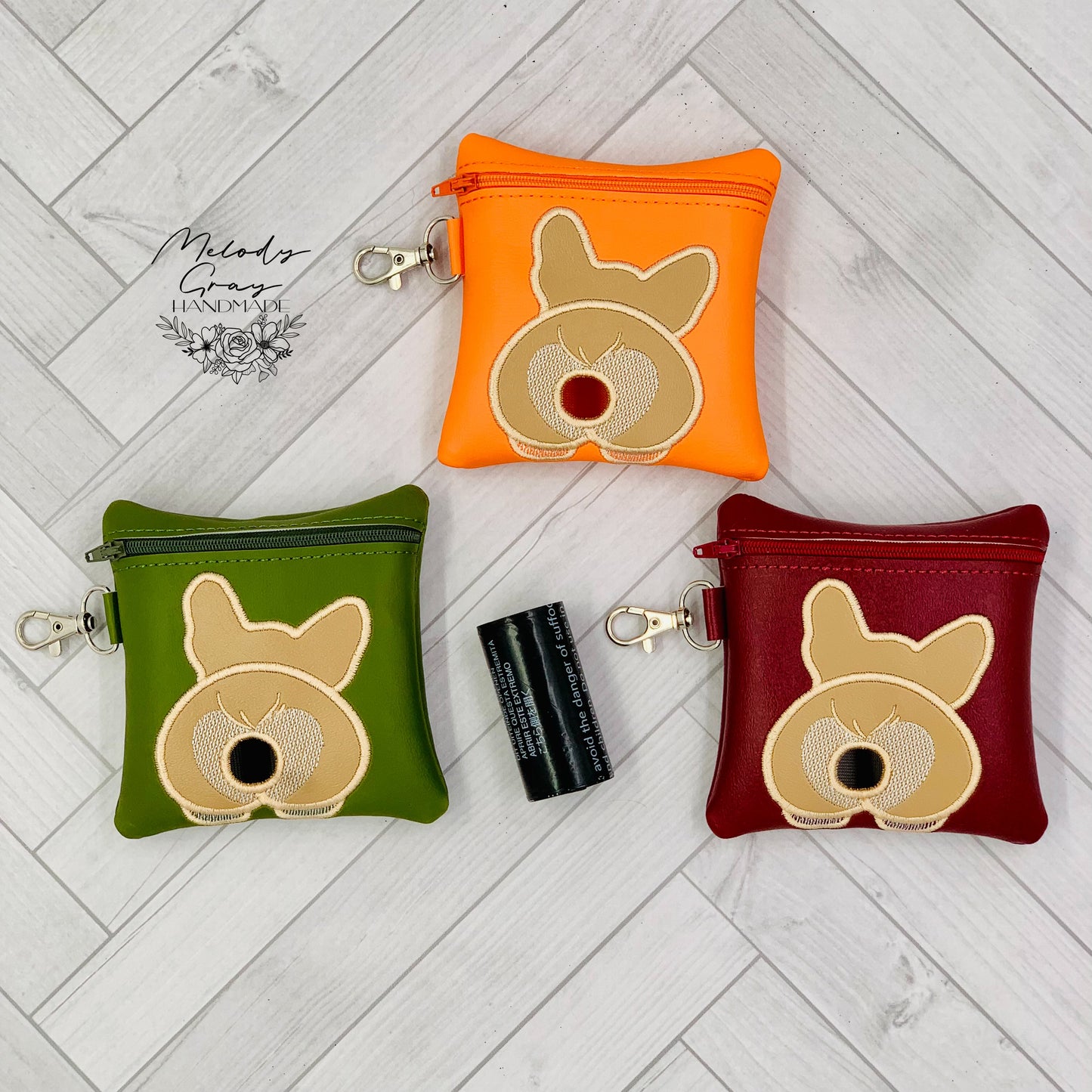 Corgi Dog Poo Bag Holder