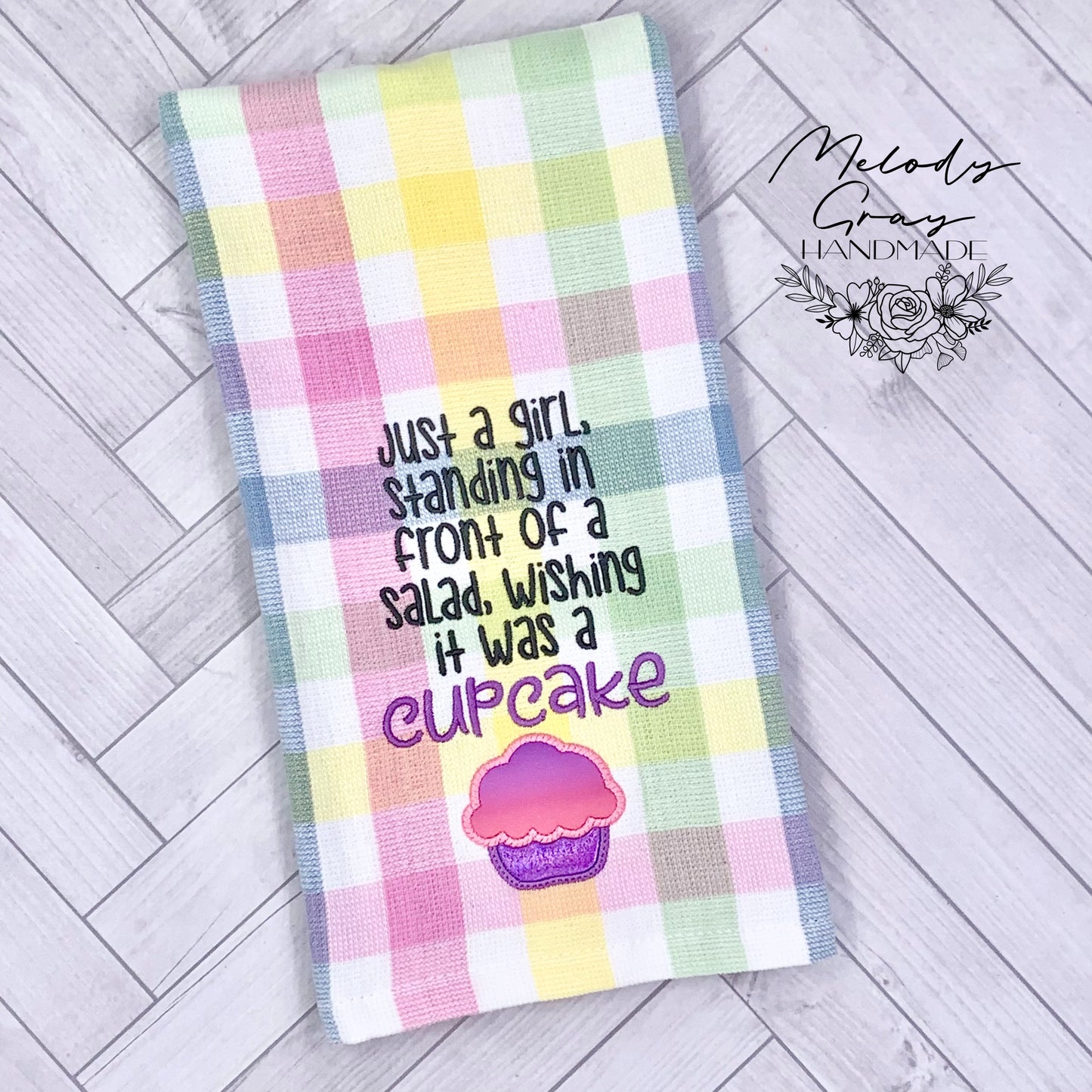 Wishing It Was A Cupcake Hand Towel