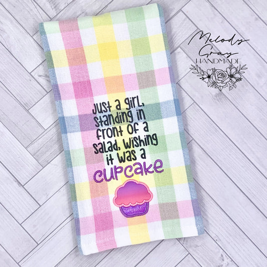 Wishing It Was A Cupcake Hand Towel