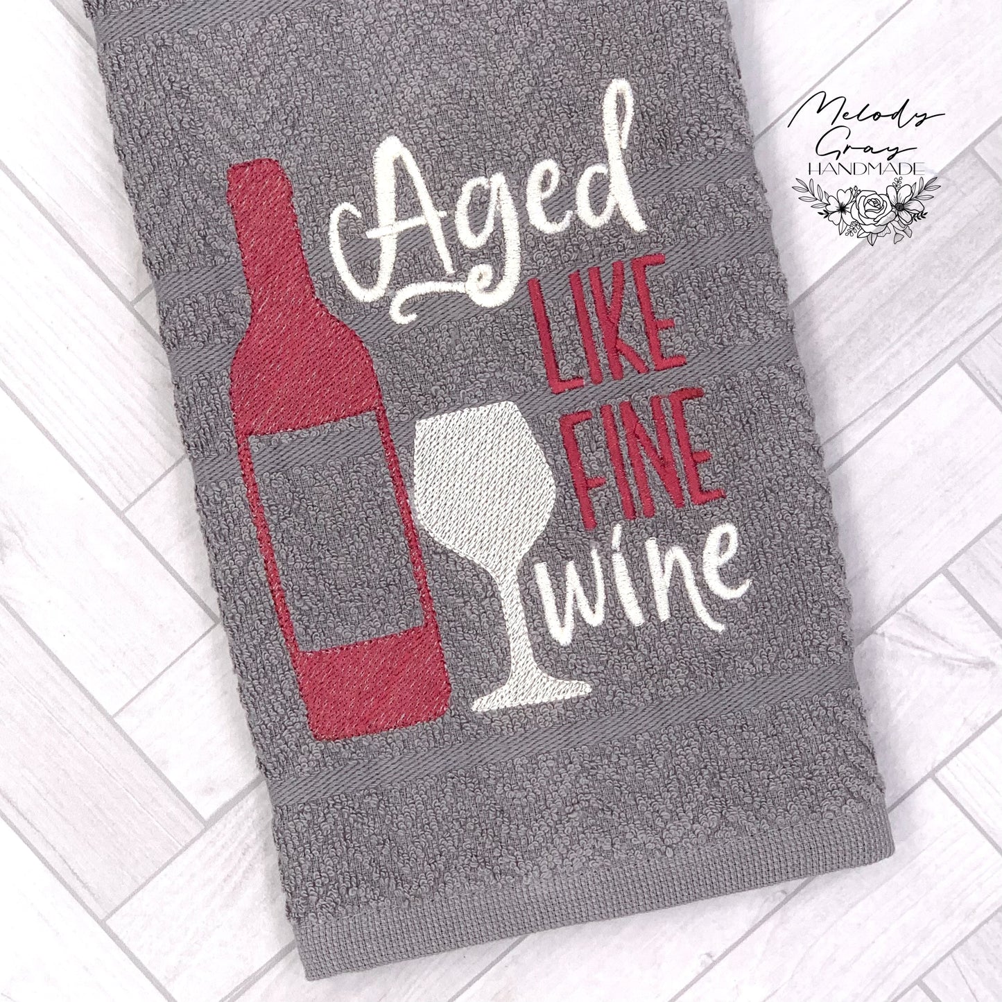 Aged Like Fine Wine Hand Towel