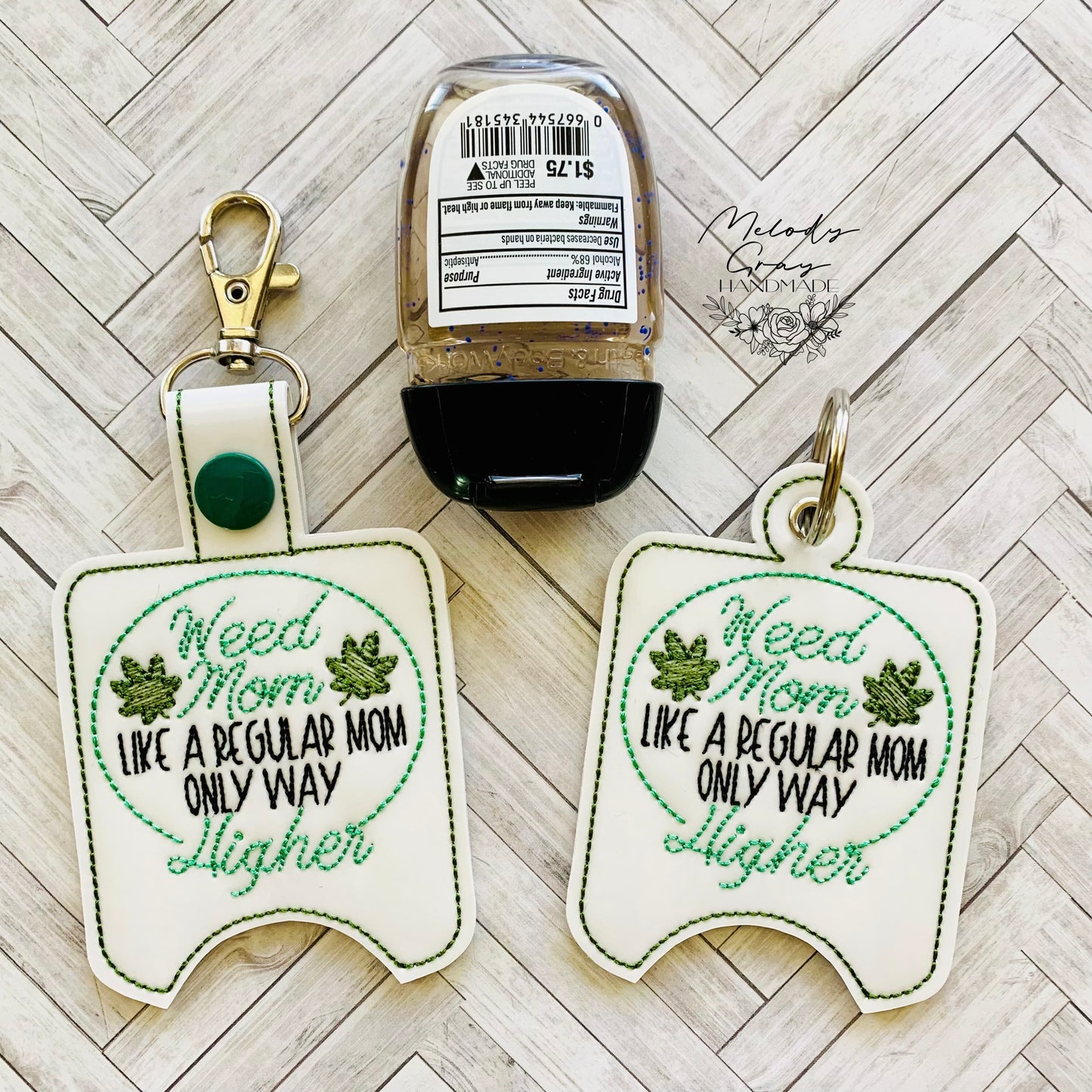 Weed Mom Hand Sanitizer Case