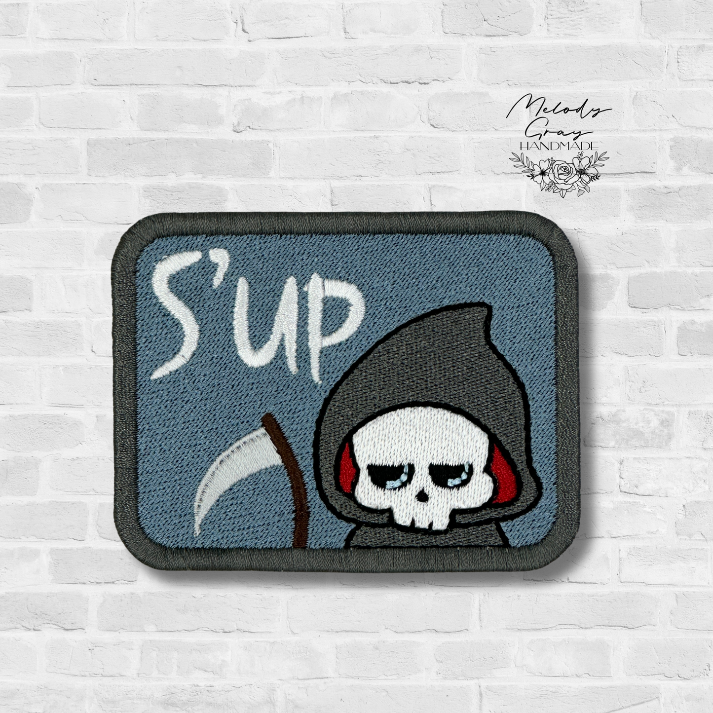 S'up Embroidered Patch