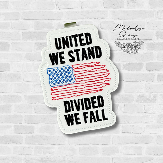 United We Stand Auto Visor Clip