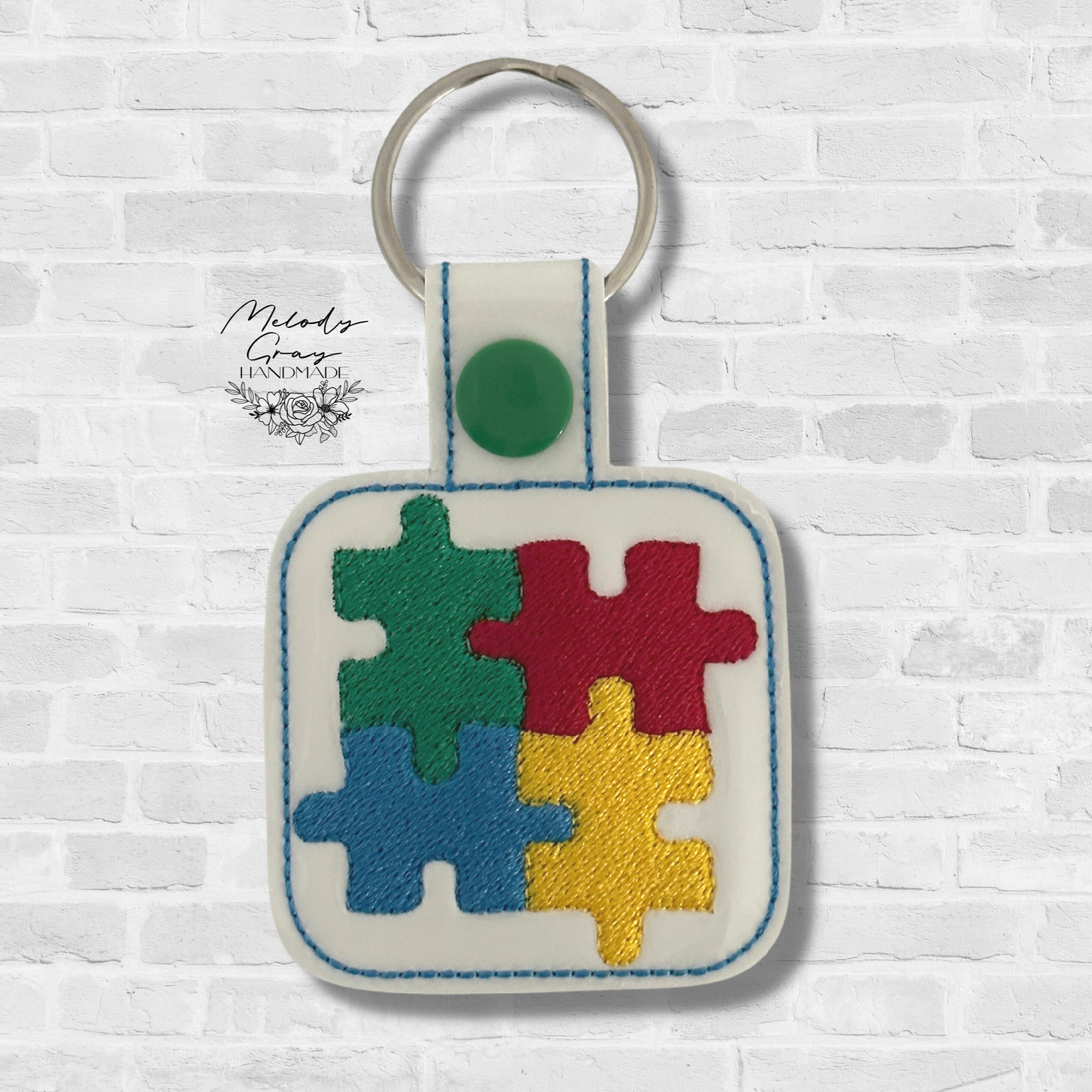 Autism Awareness Keychain