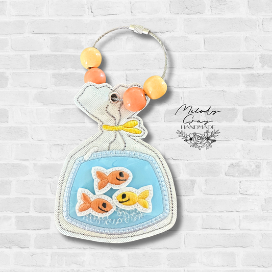 Bag Of Fish Bag Tag