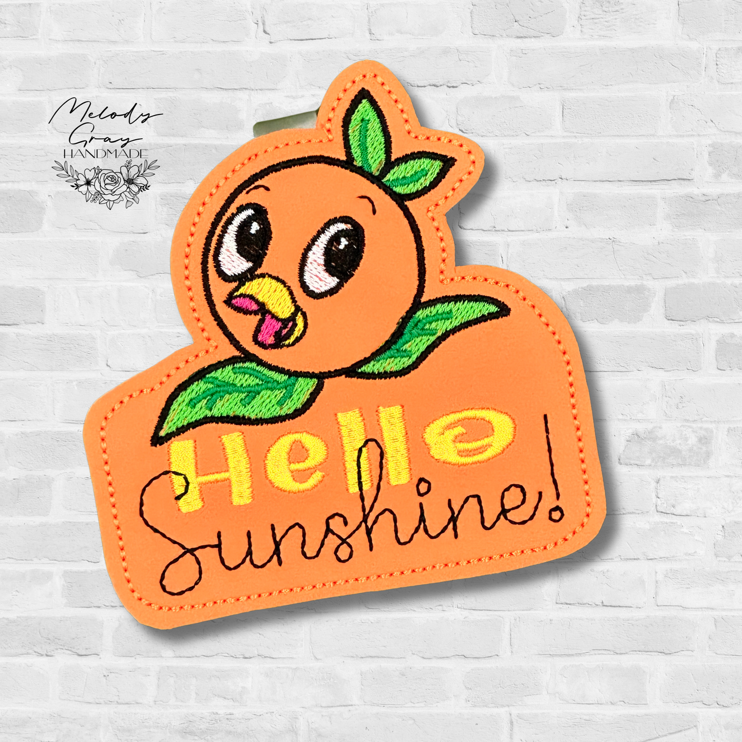 Hello Sunshine Auto Visor Clip