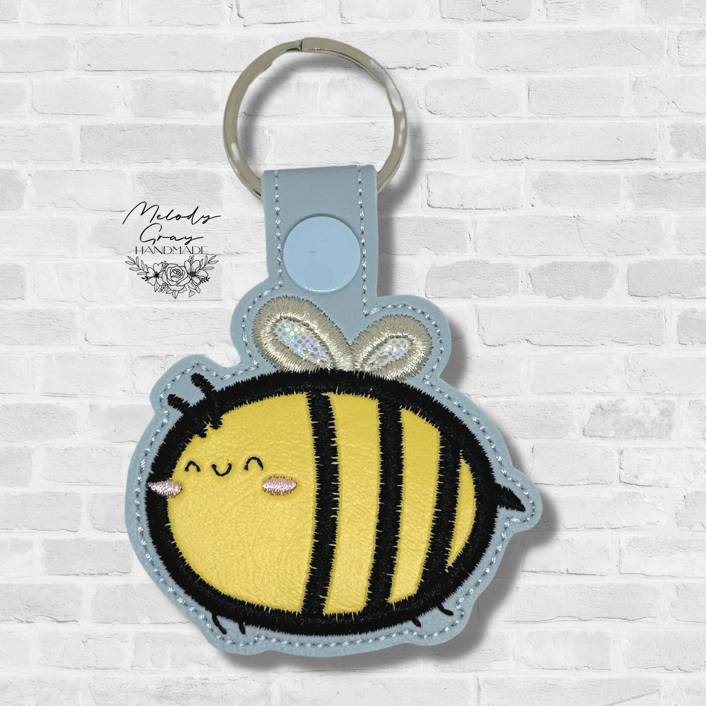 Chubby Bee Keychain