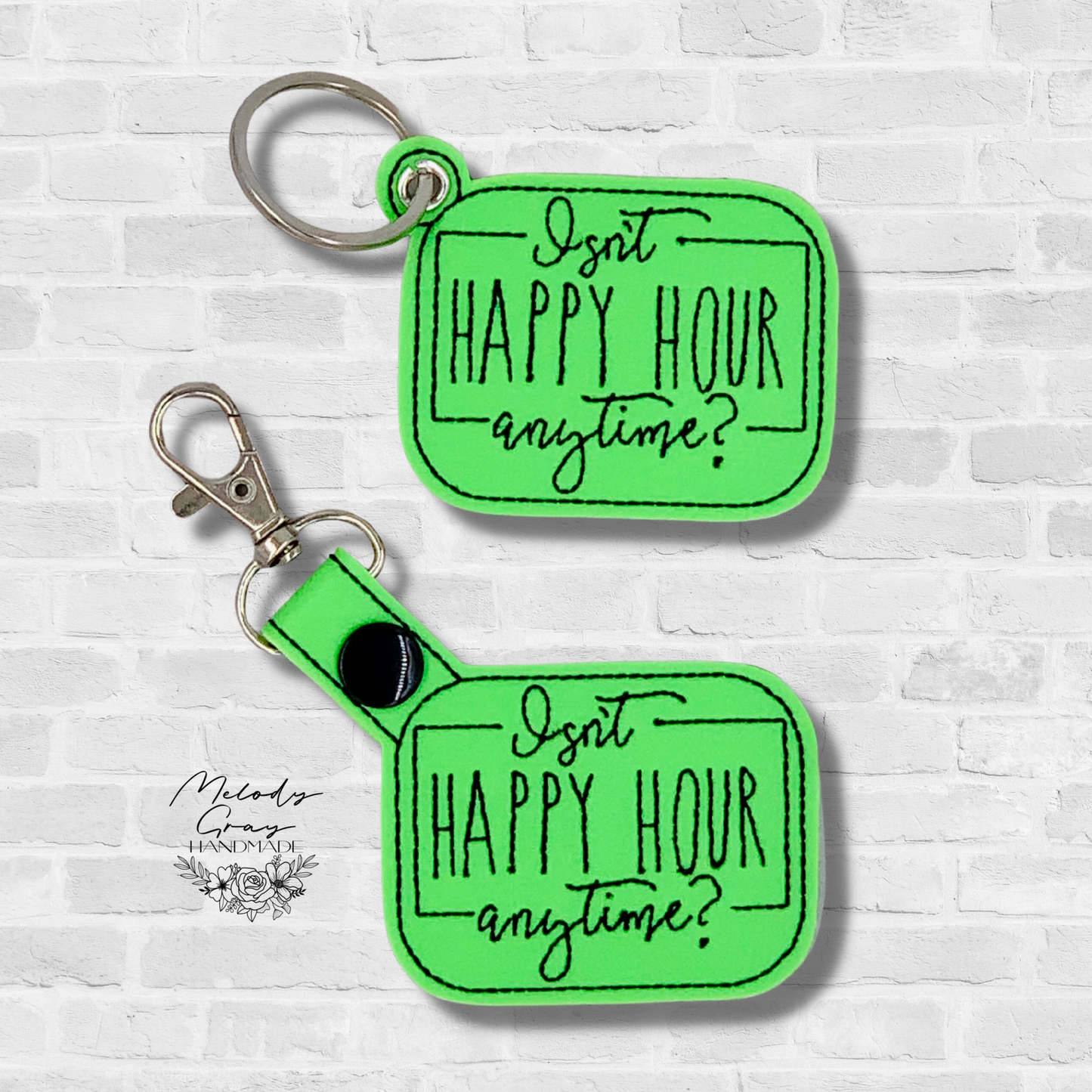 Happy Hour Keychain