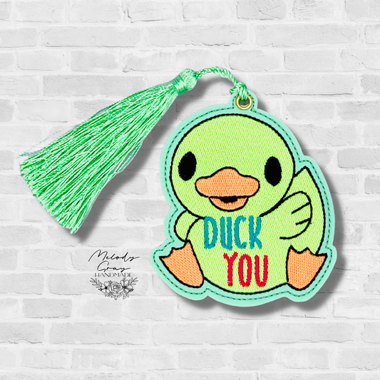 Duck You Bookmark