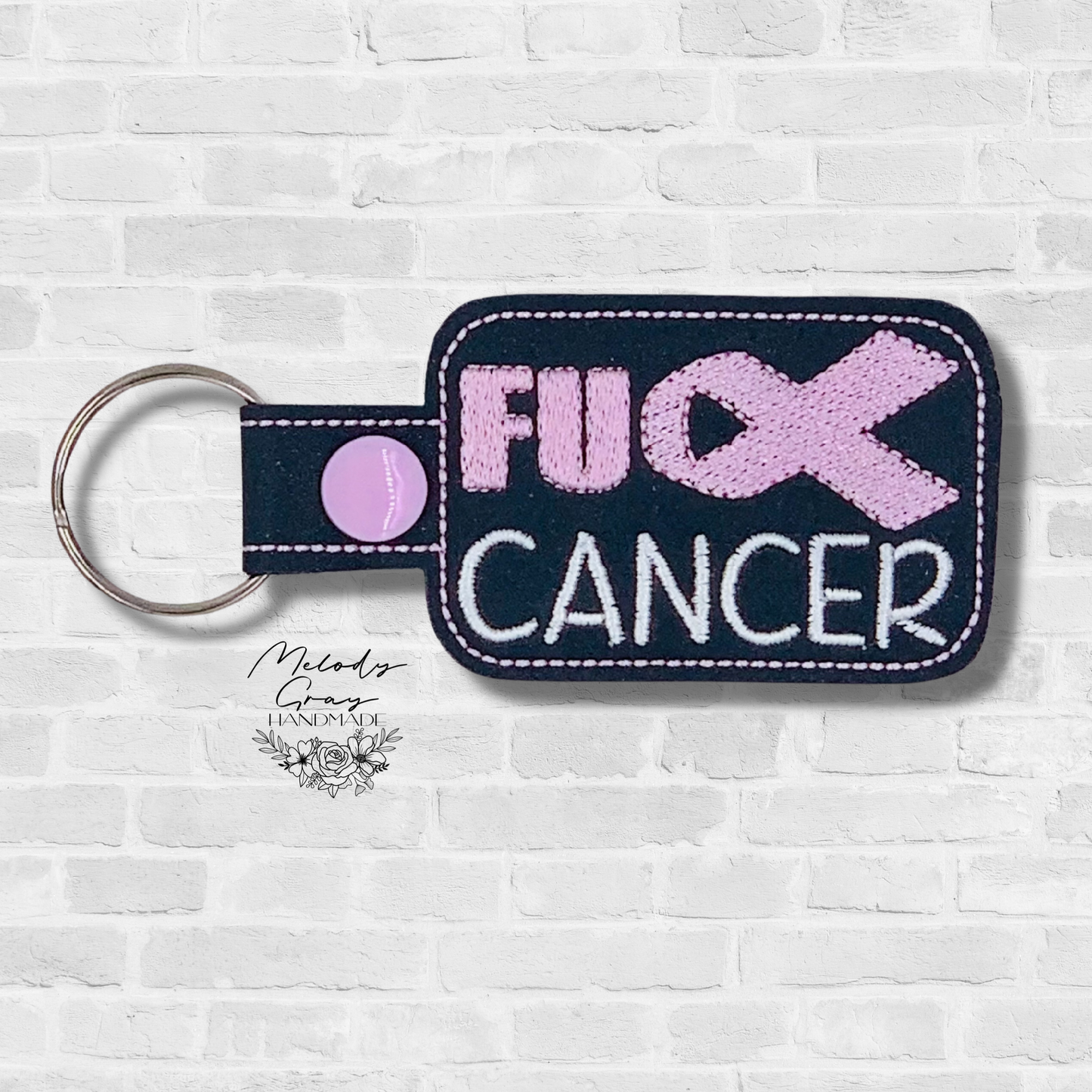 Fu** Cancer Keychain