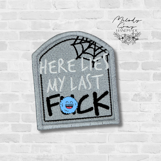 Tombstone Embroidered Patch