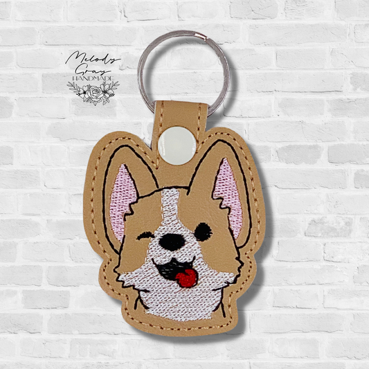 Corgi Keychain