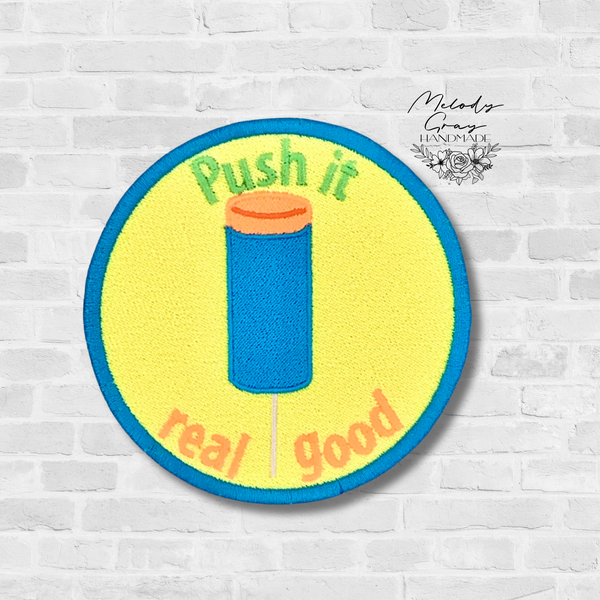 Push It Patch – Melody Gray Handmade