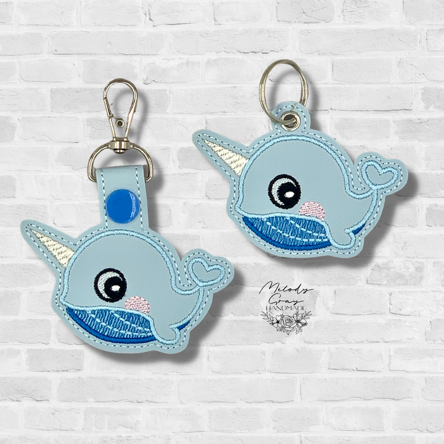 Narwhal Keychain